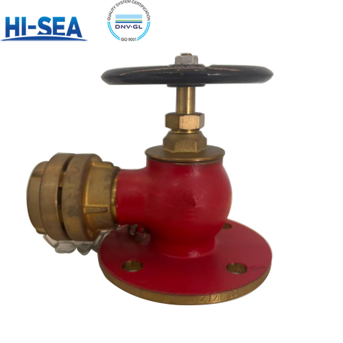 JIS 7334B Marine Angle Type Fire Hydrant Valve